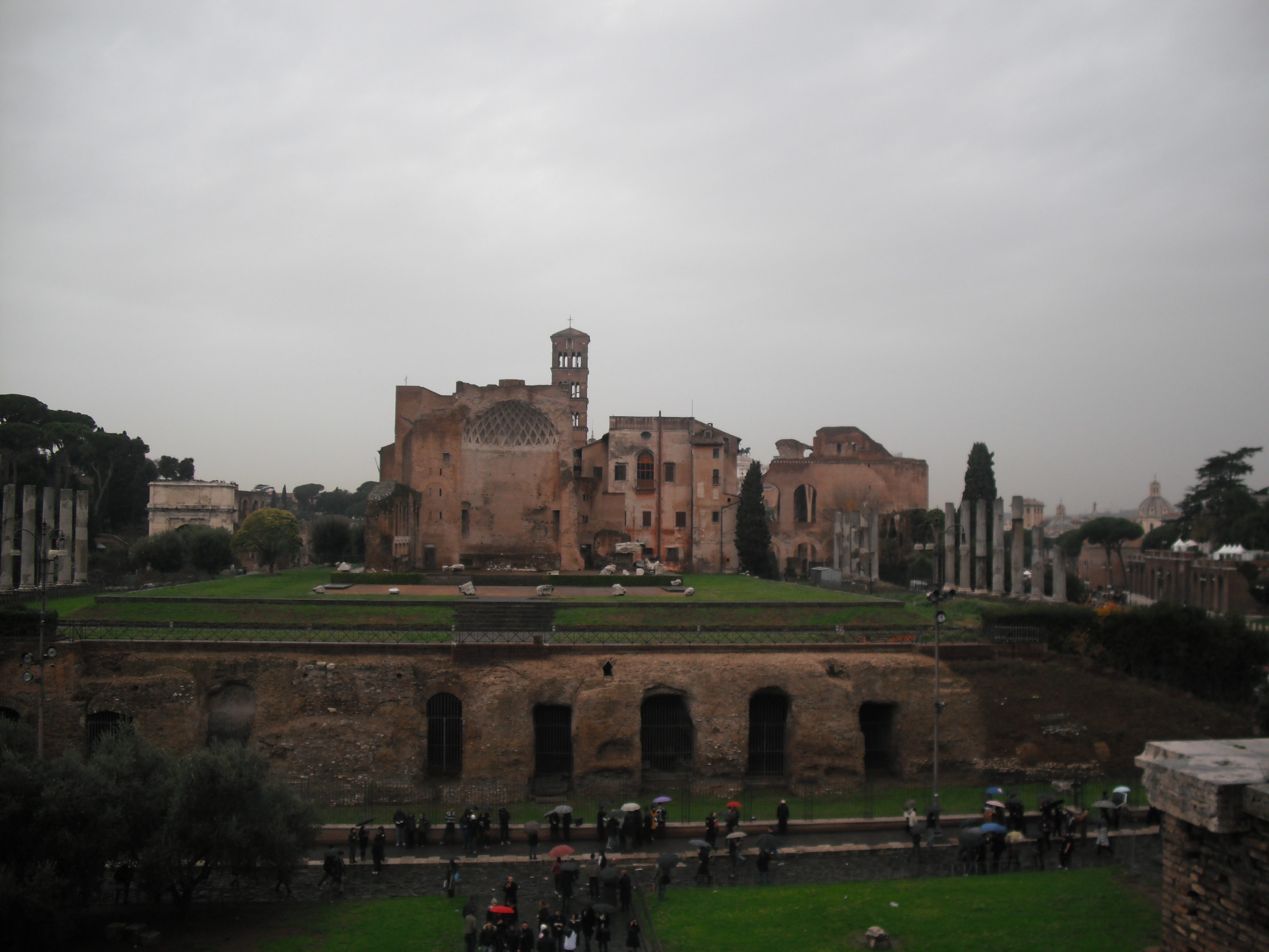 Forum Romanum, Rome, Italy, December 2009