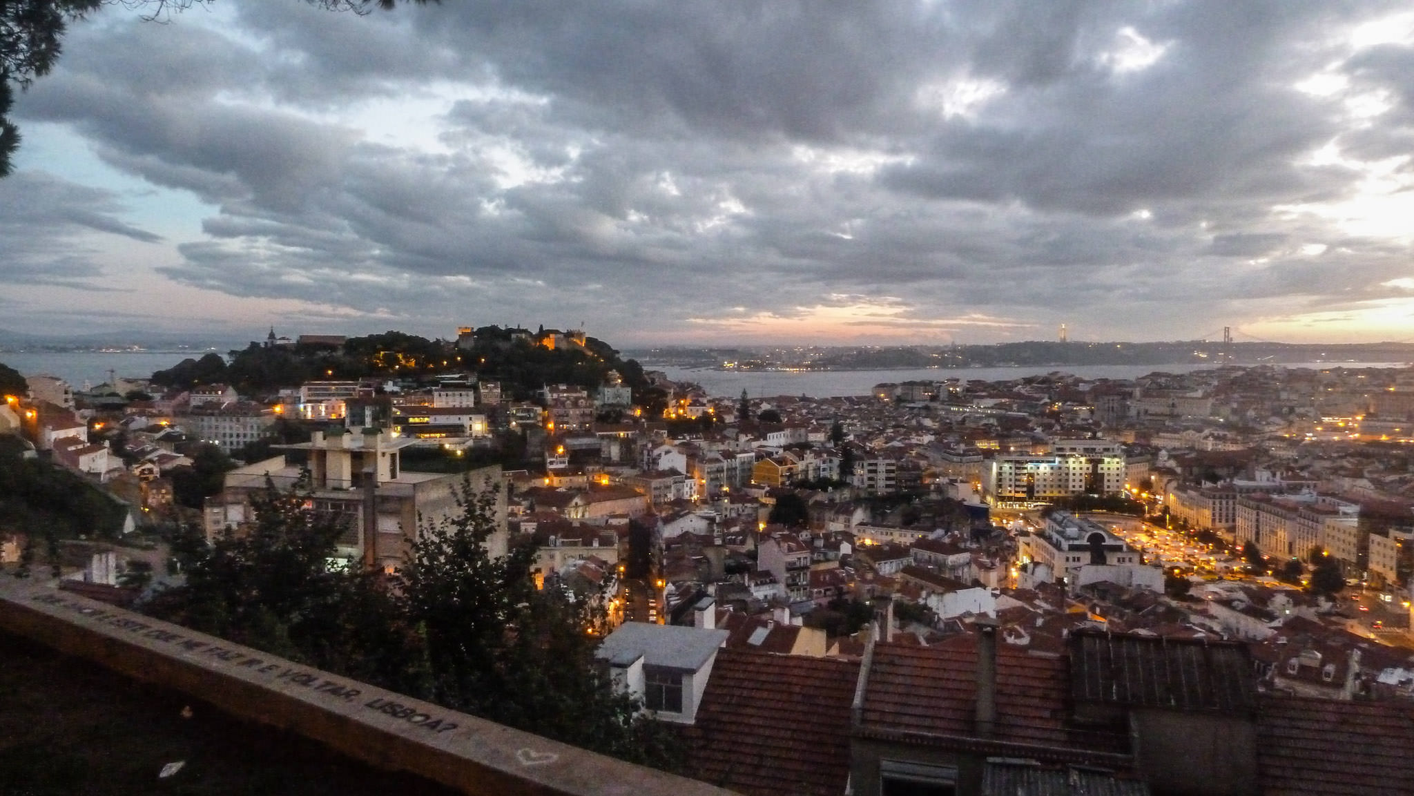 from Miradouro da Senhora do Monte - Alfama