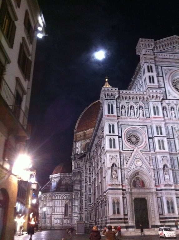 Full moon-romantic firenze!!