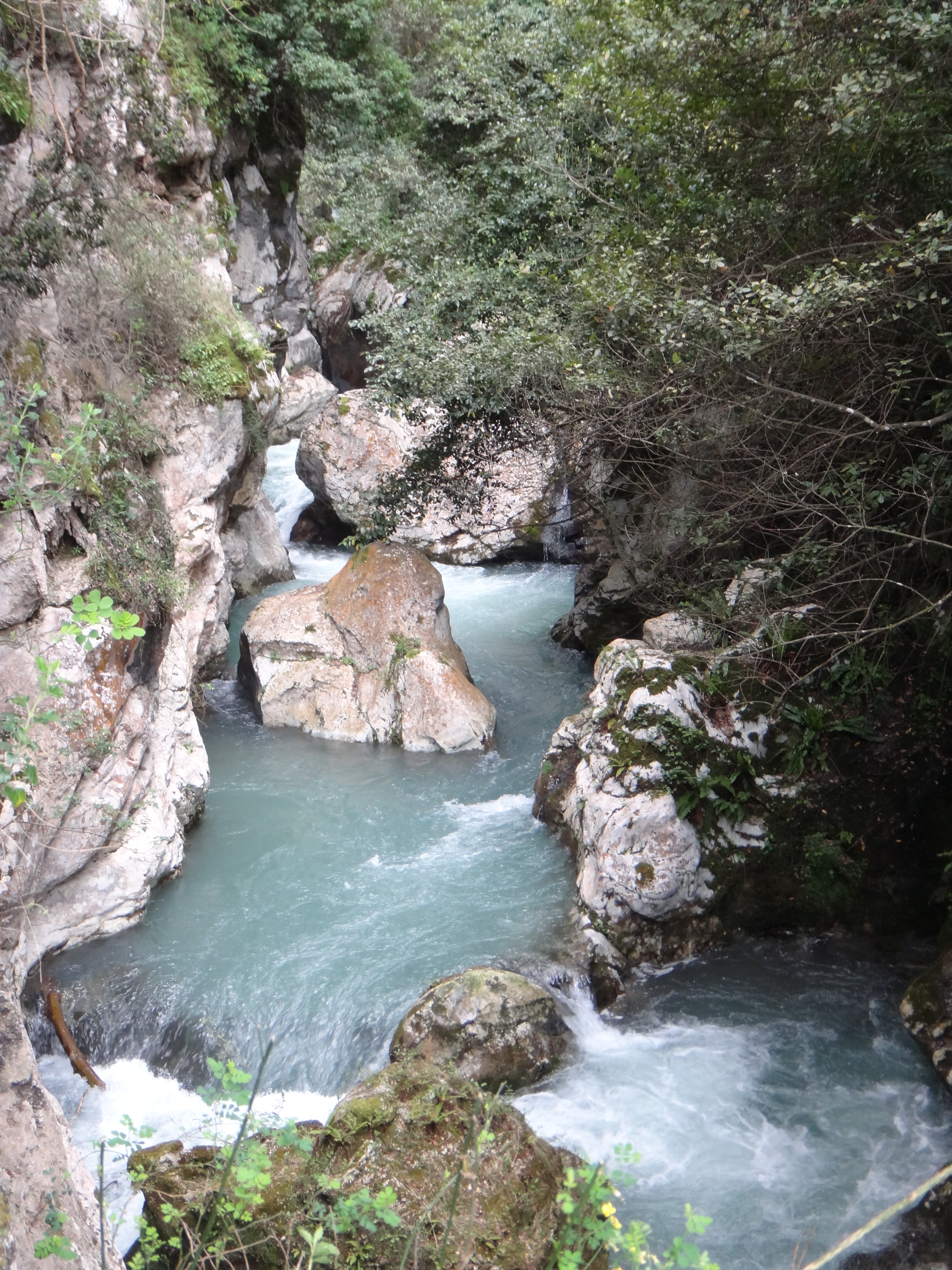 Gorgopotamos river Central Greece