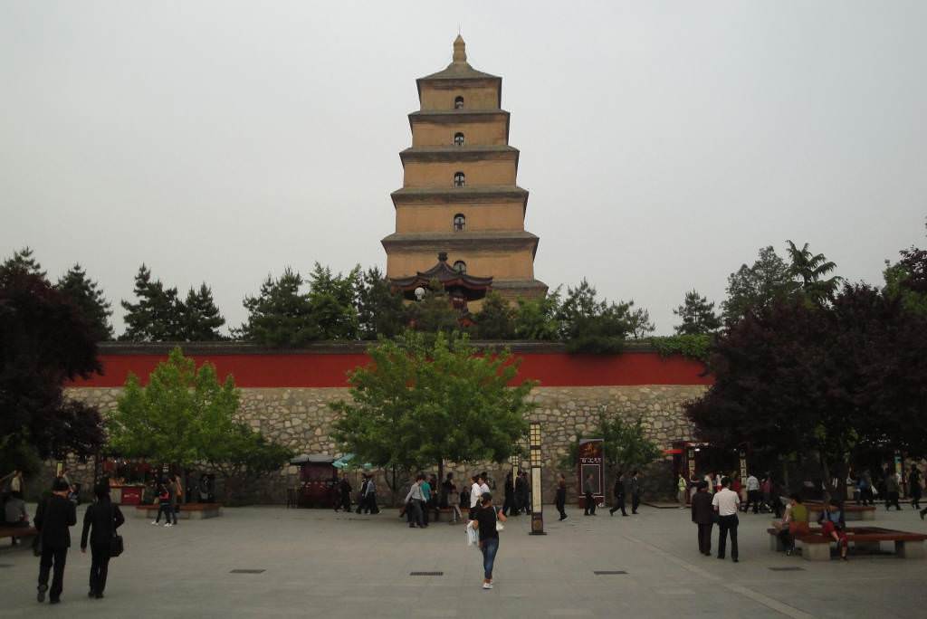 Great Wild Goose Pagoda, 24.4.2012