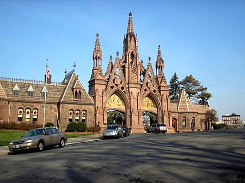 Greenwood cemetery in Brooklyn - Main entrance