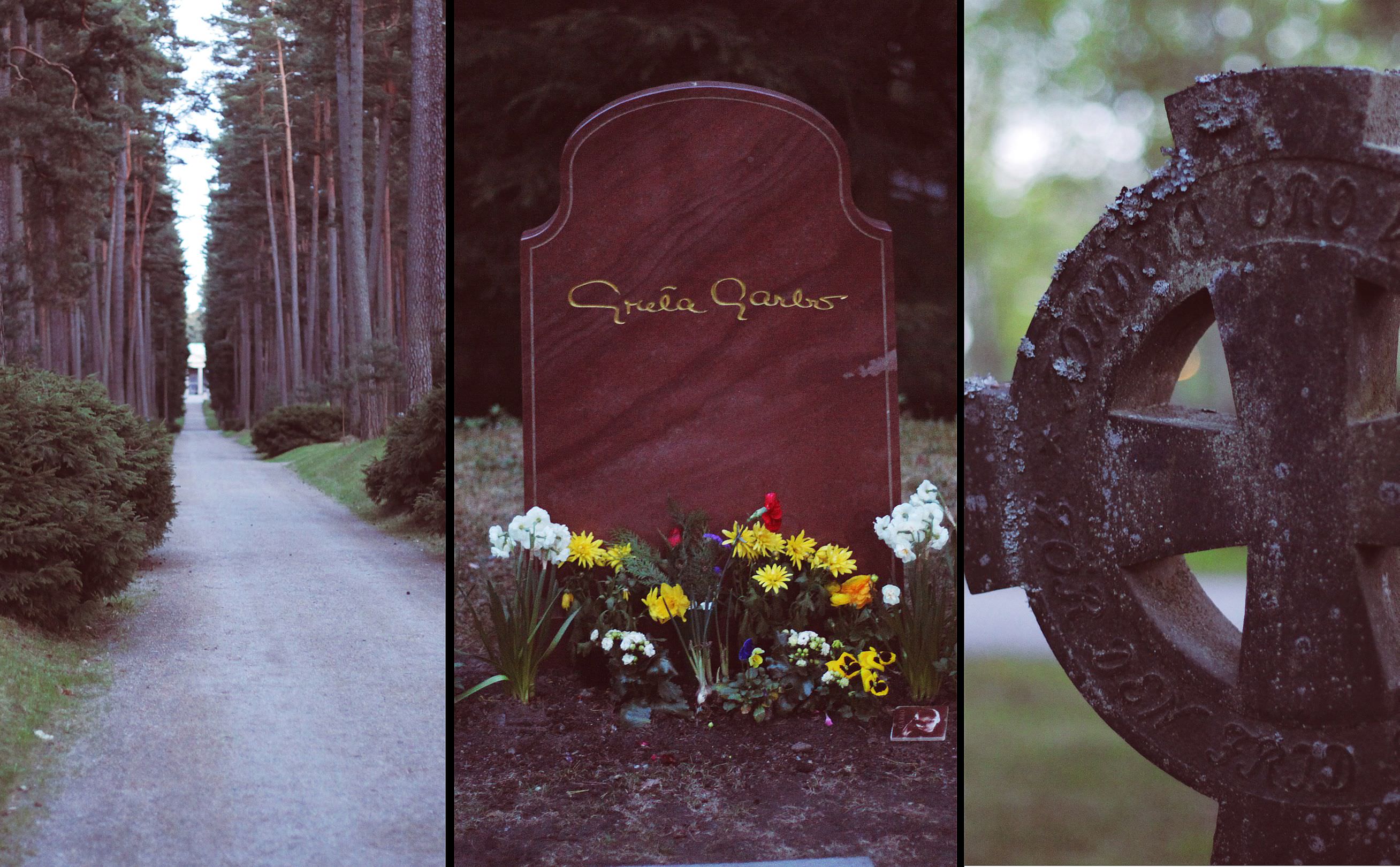 Greta Garbo's grave, Skogskyrkogården