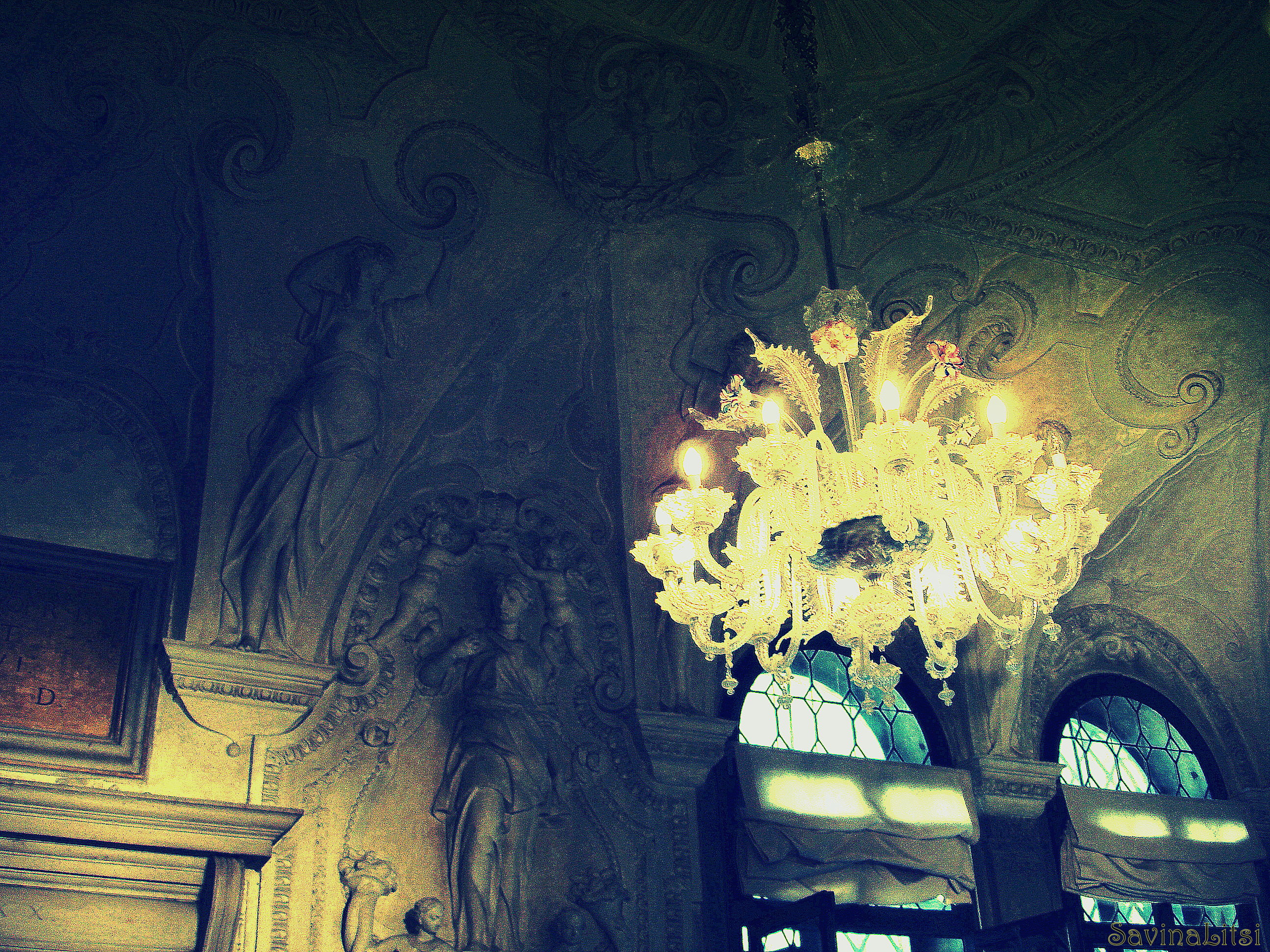 Inside Palazzo Ducalle