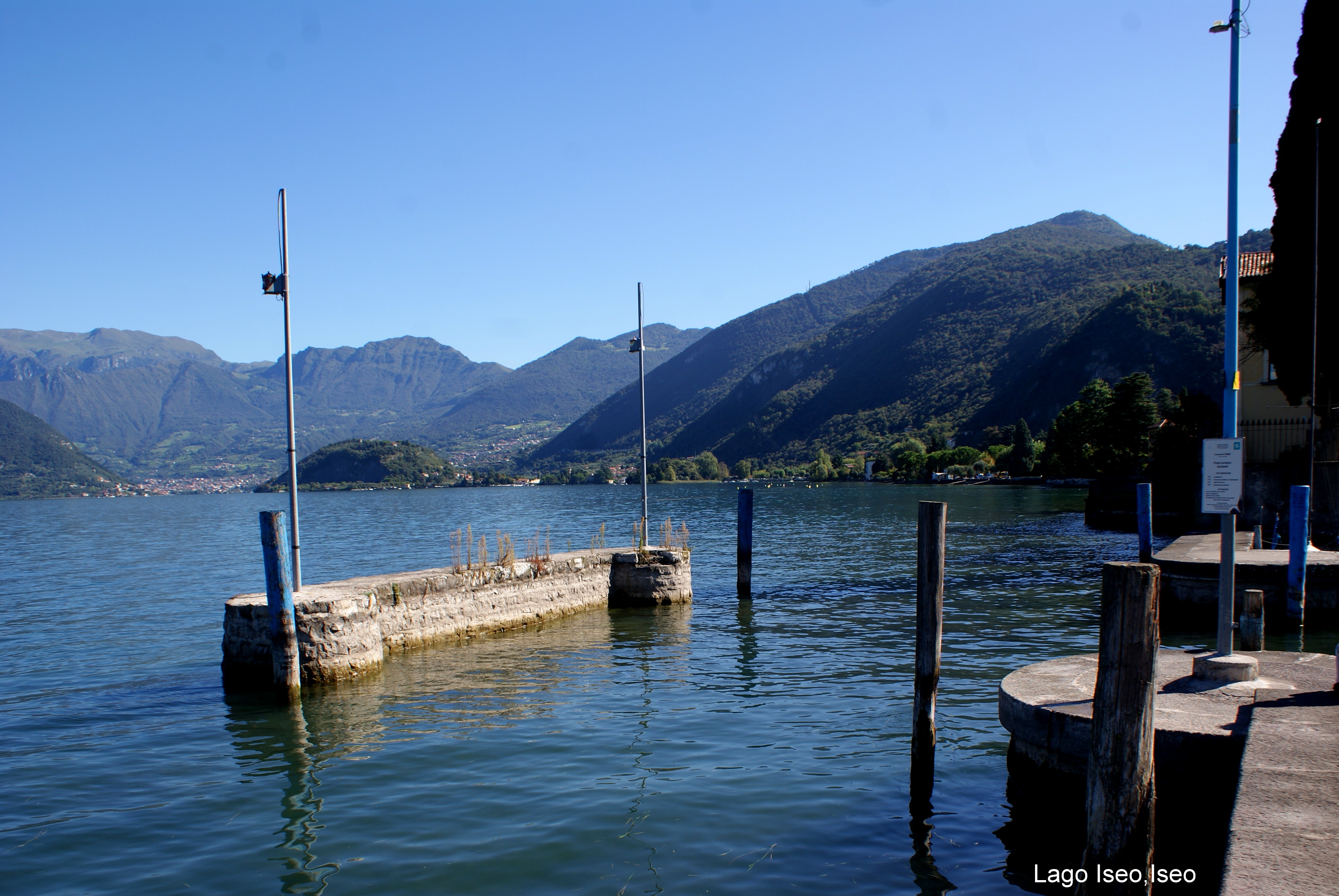 Iseo lake,Iseo