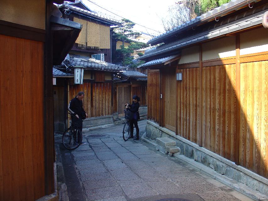 Ishibei Koji παραδοσιακός δρόμος στο Kyoto