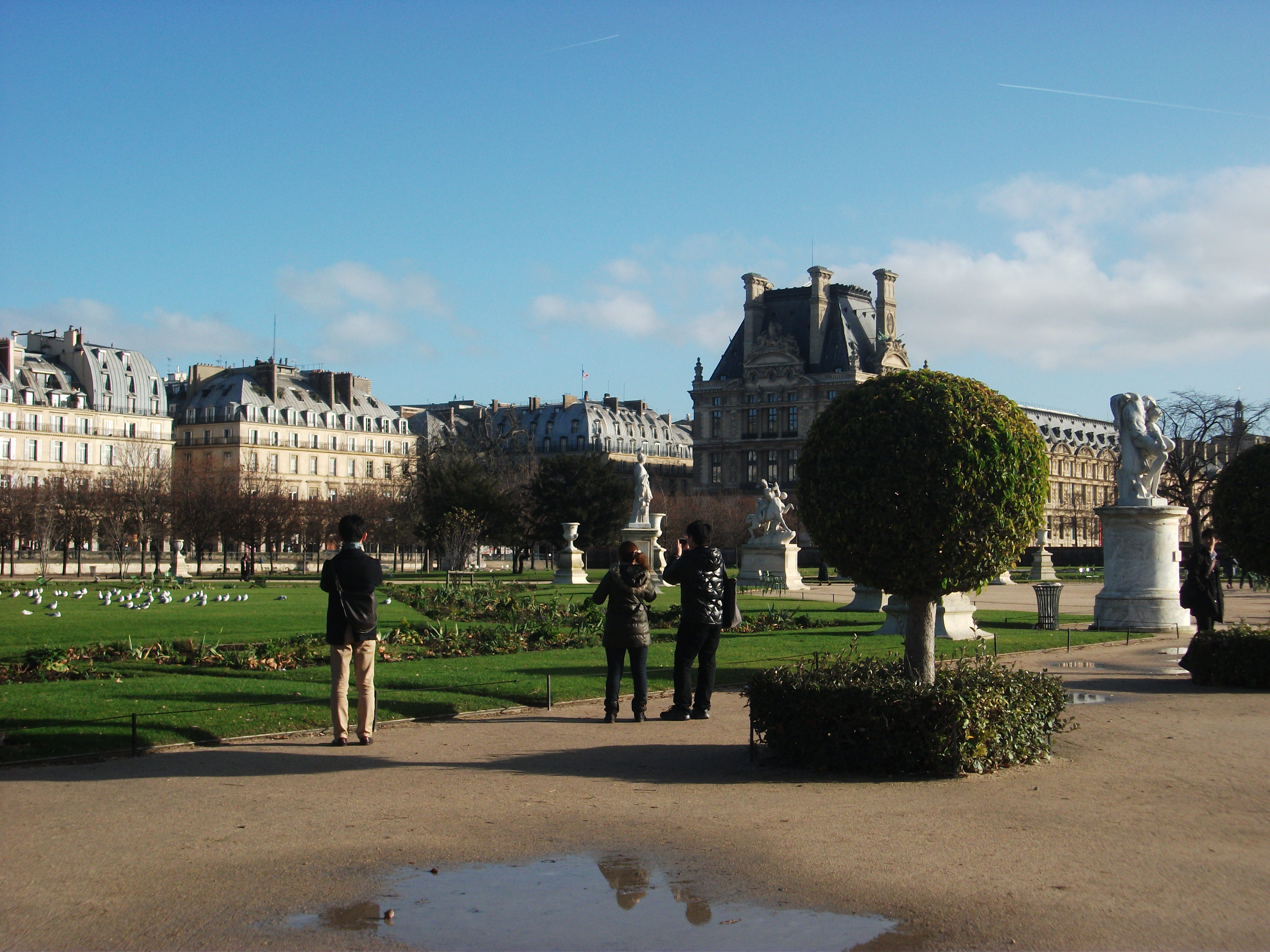Jardin des Tuileries, Paris, France, December 2011