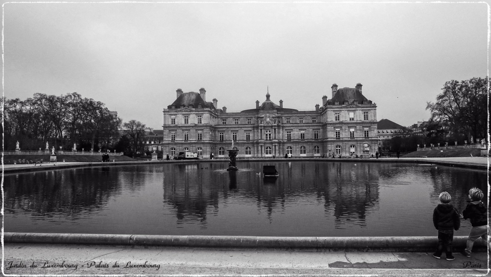 Jardin du Luxembourg - Palais du Luxembourg