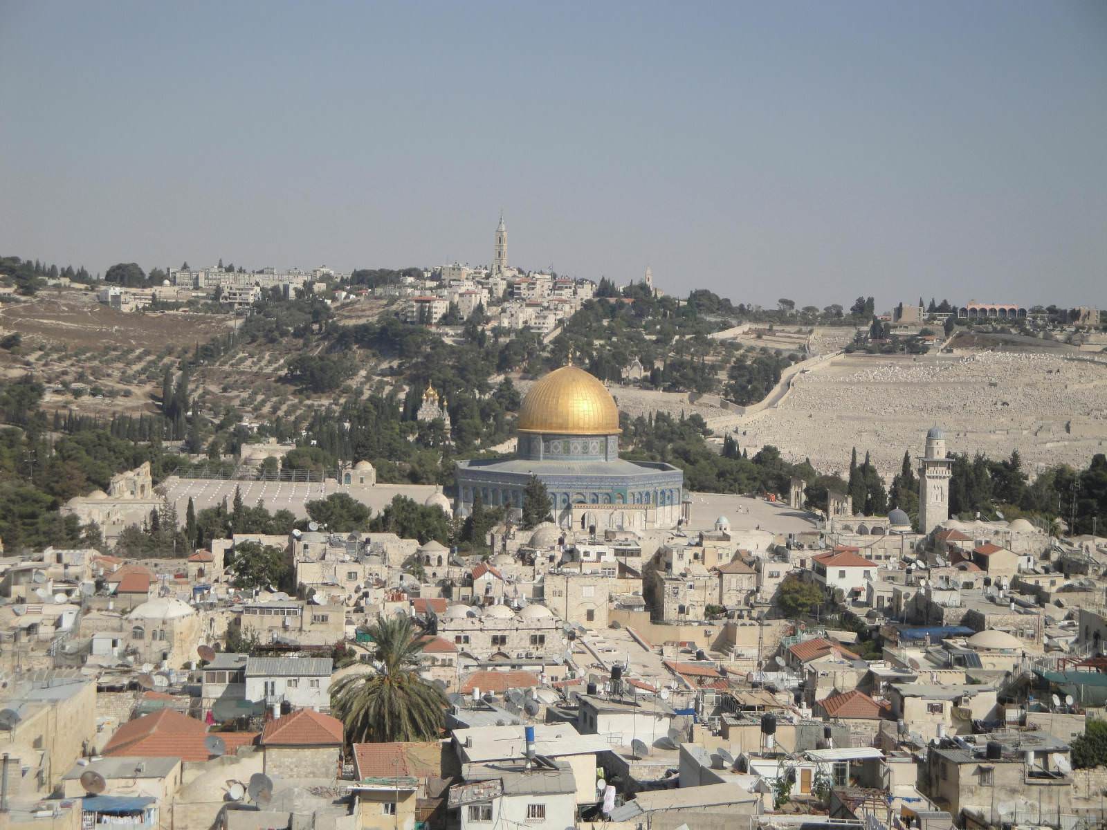 Jerusalem - View from the top of the Church of the Redeemer