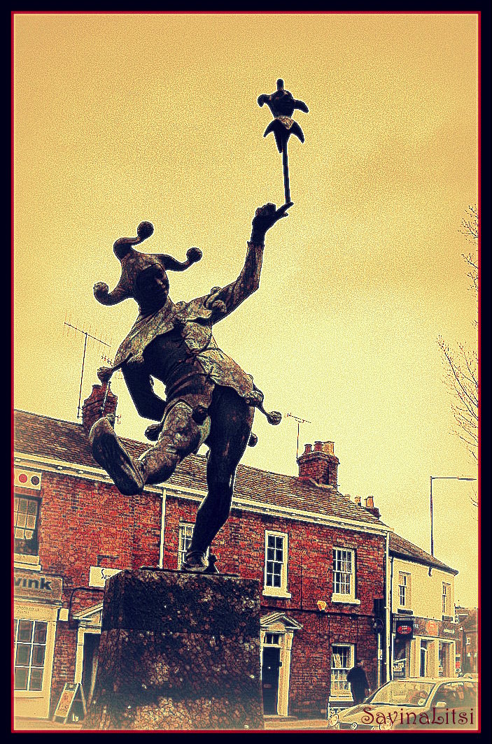 Joker Sculpture in Stradford