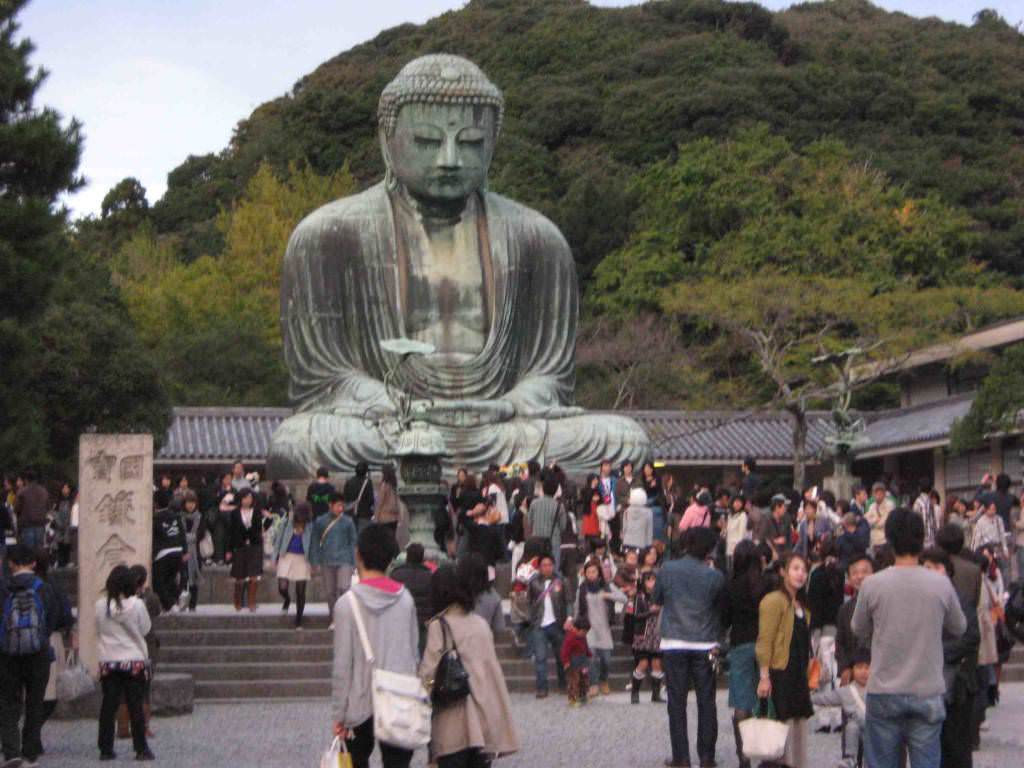 Kamakura, Hase, Daibutsu, 02-11-2008