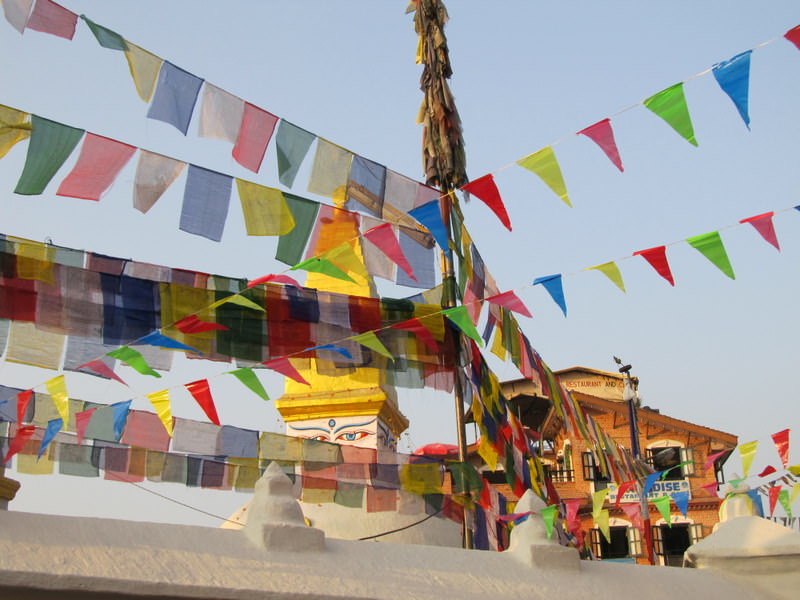 Kathmandu, Budha temple