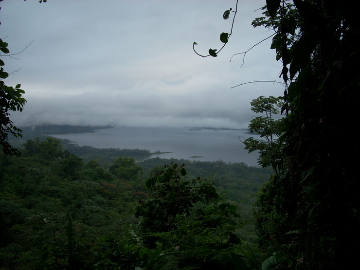 Lake volcano Arenal