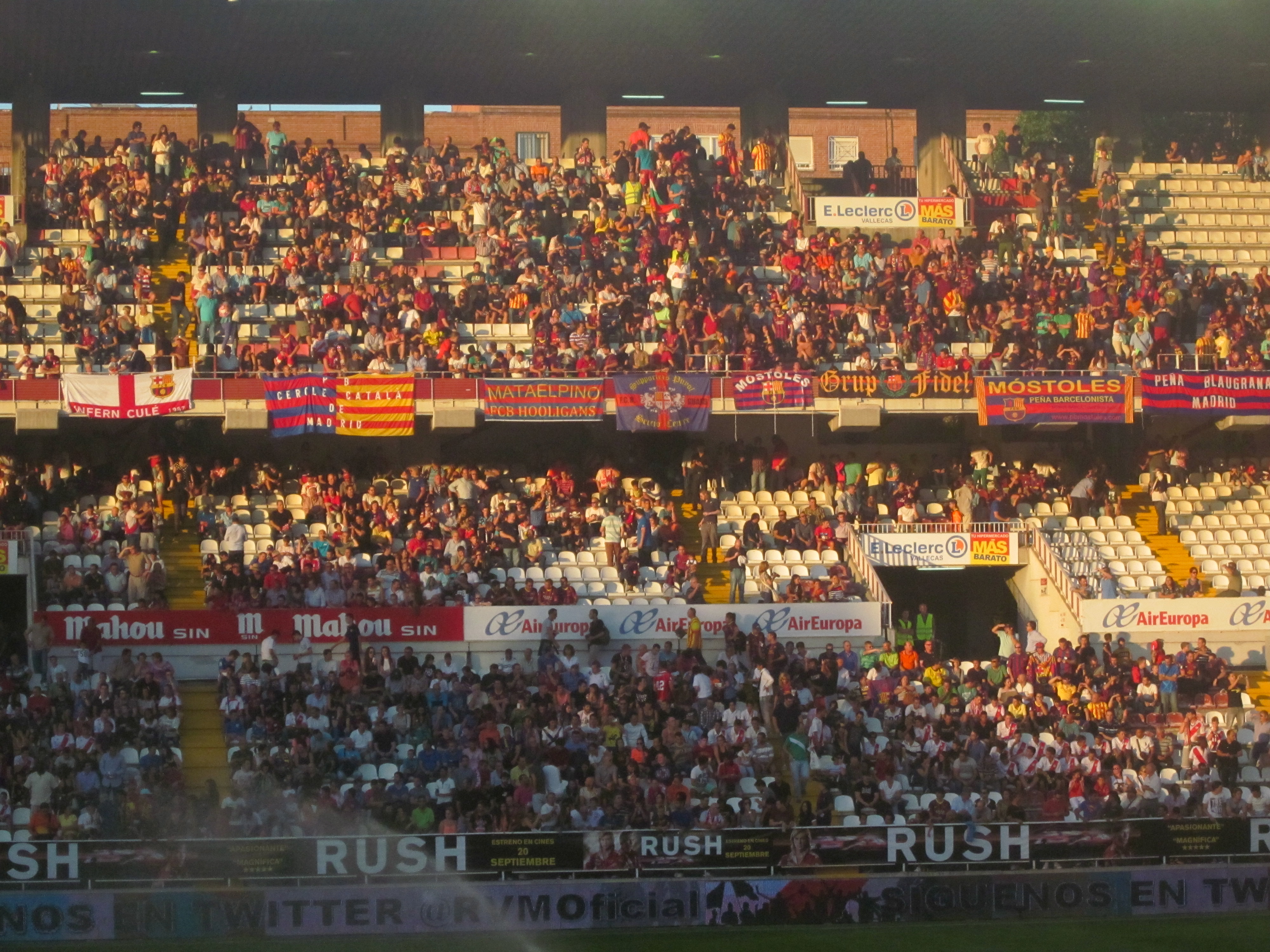 Las hinchas del Barca