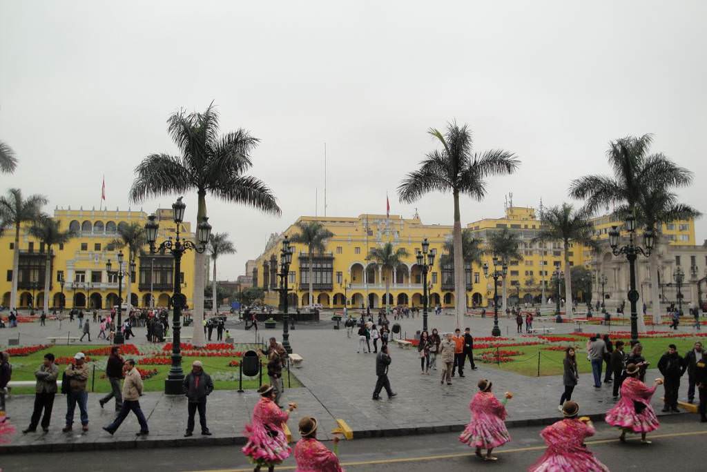 Lima PLaza Mayor 14.8.2011