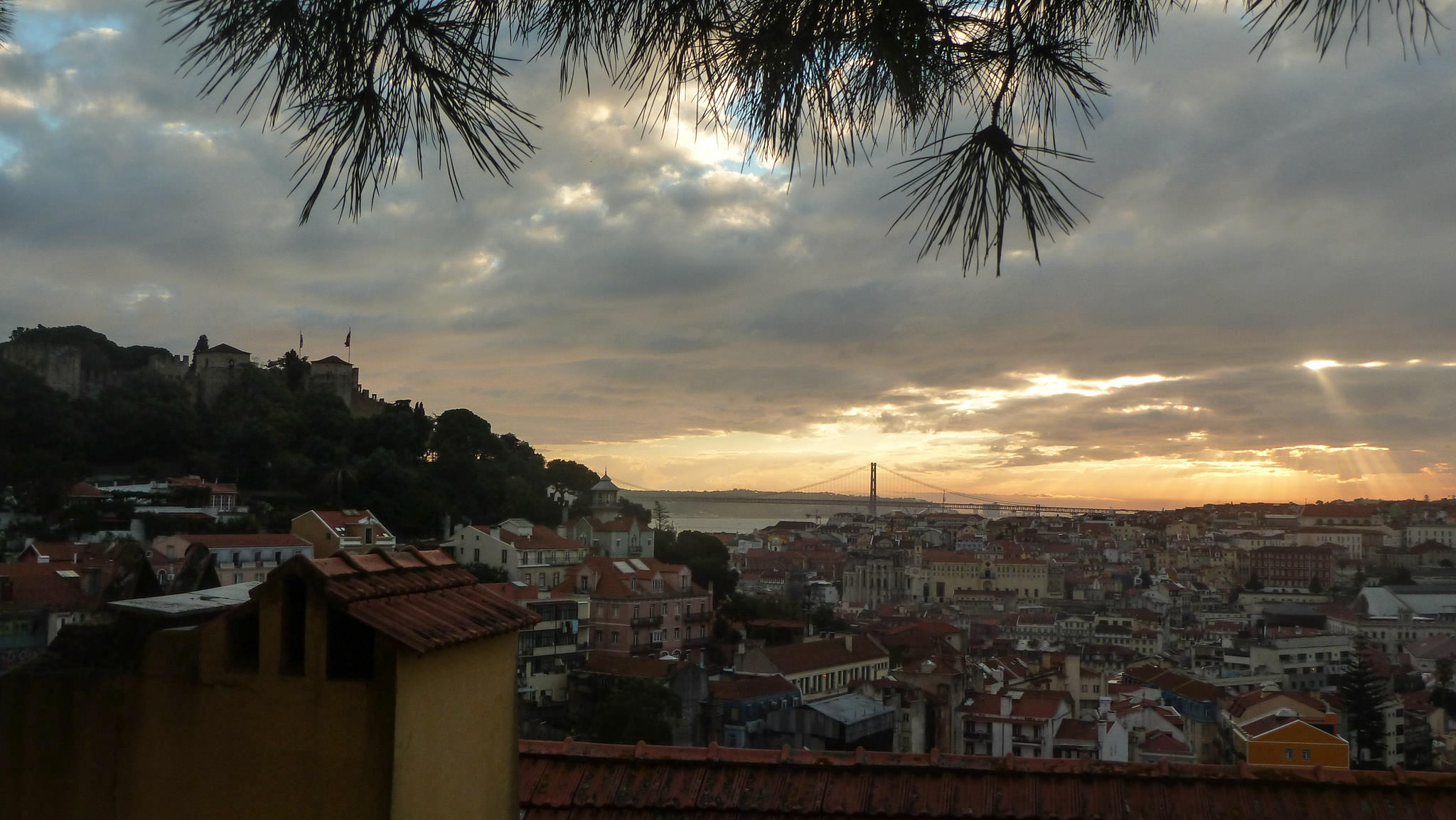 Lisboa from Miradouro da Graça - Alfama