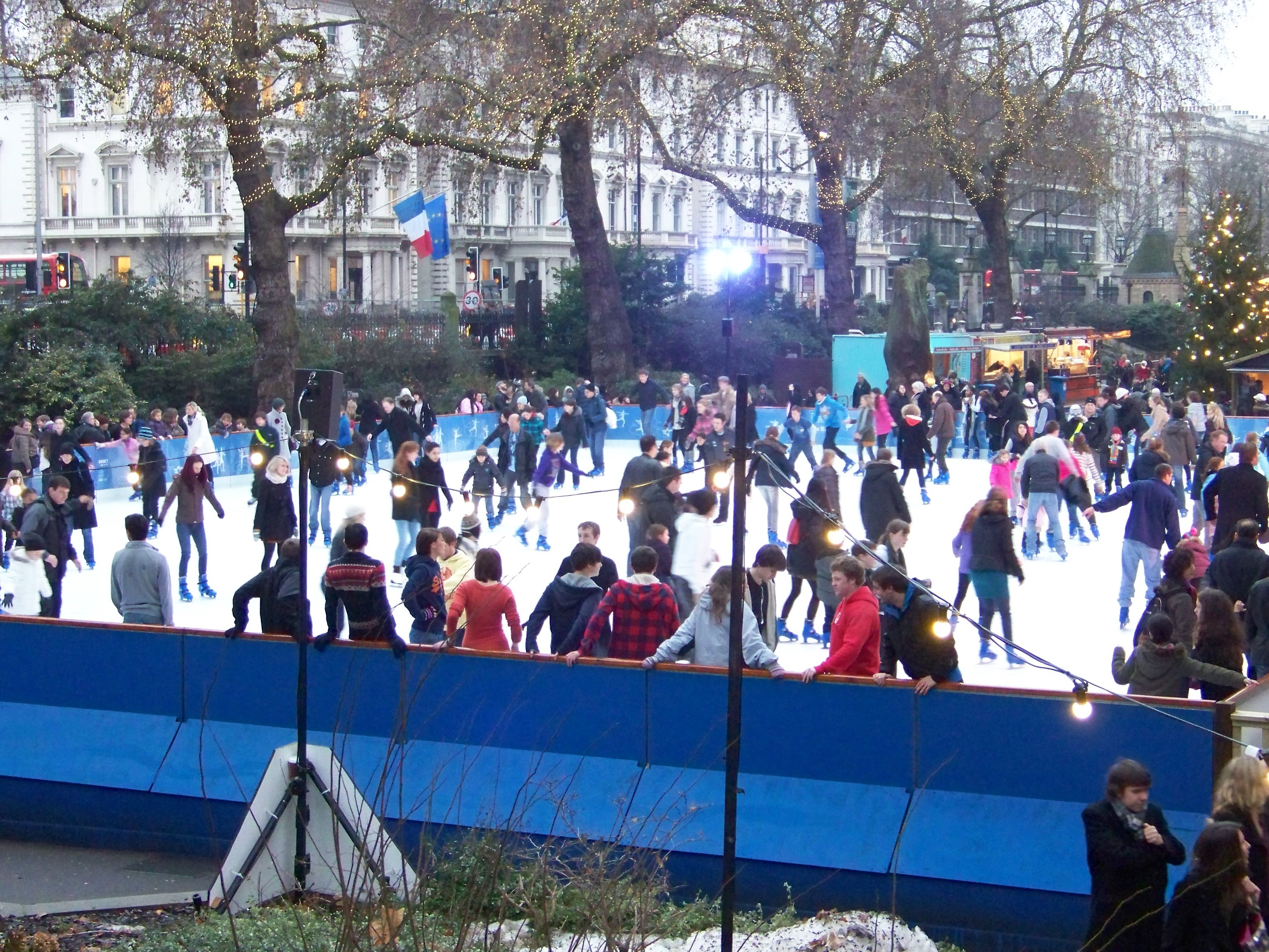 London-Natural History Museum's Ice Rink