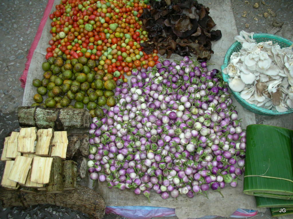 Luang Prabang  πρωινή αγορά