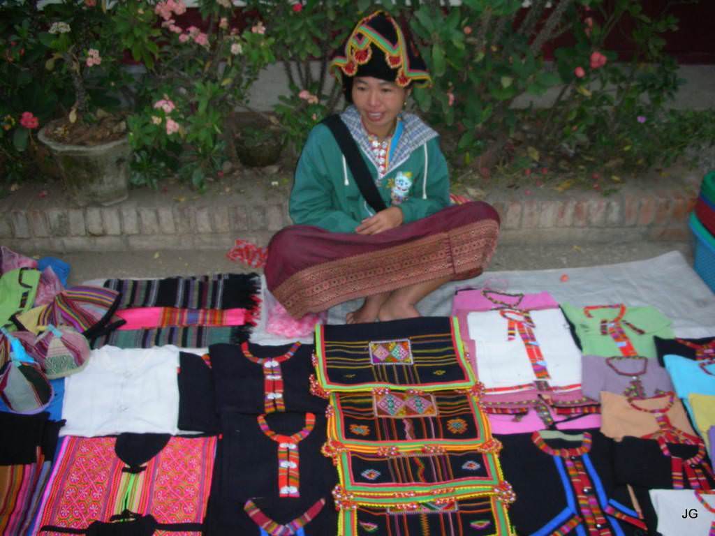 Luang Prabang  πρωινή αγορά