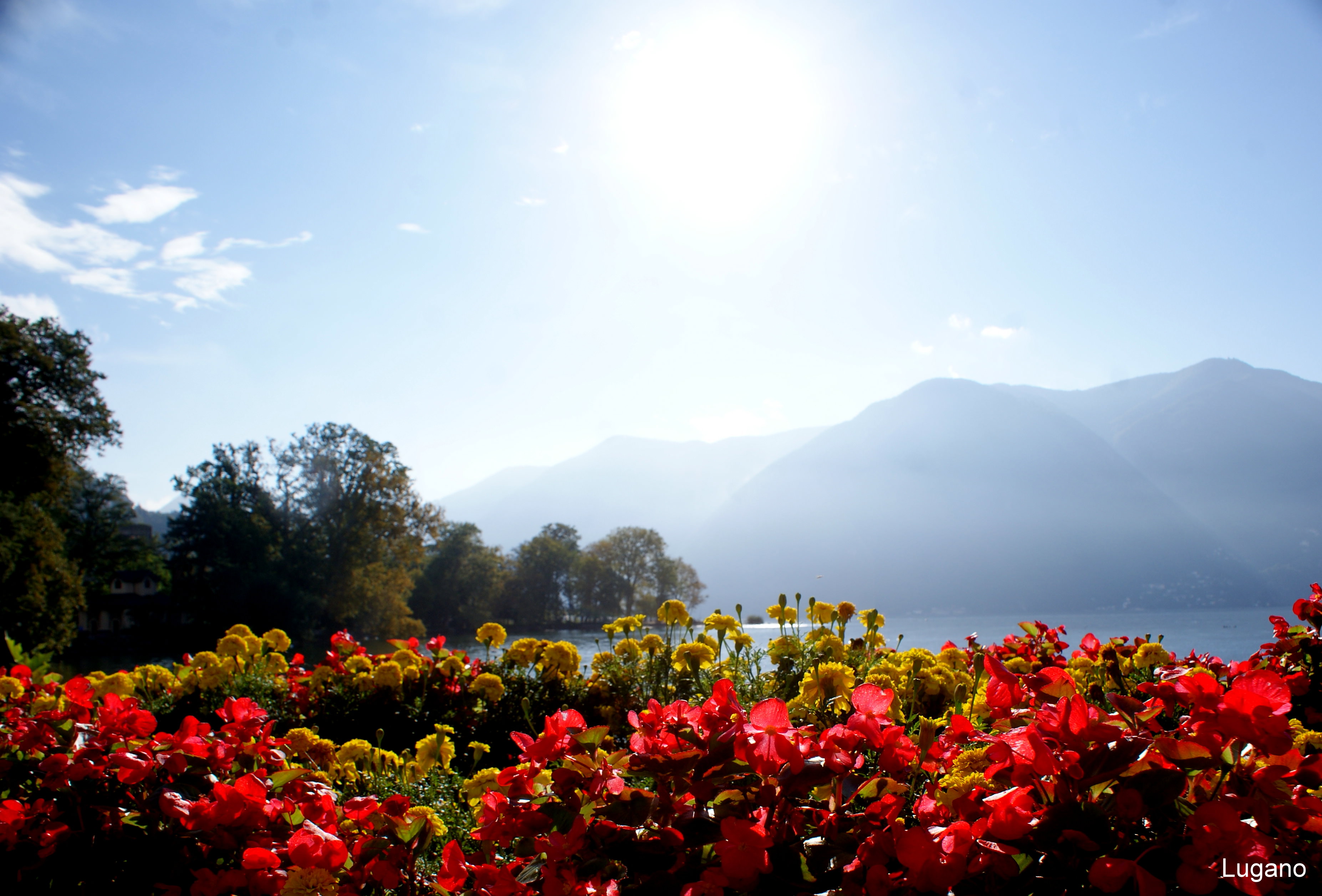 Lugano lake