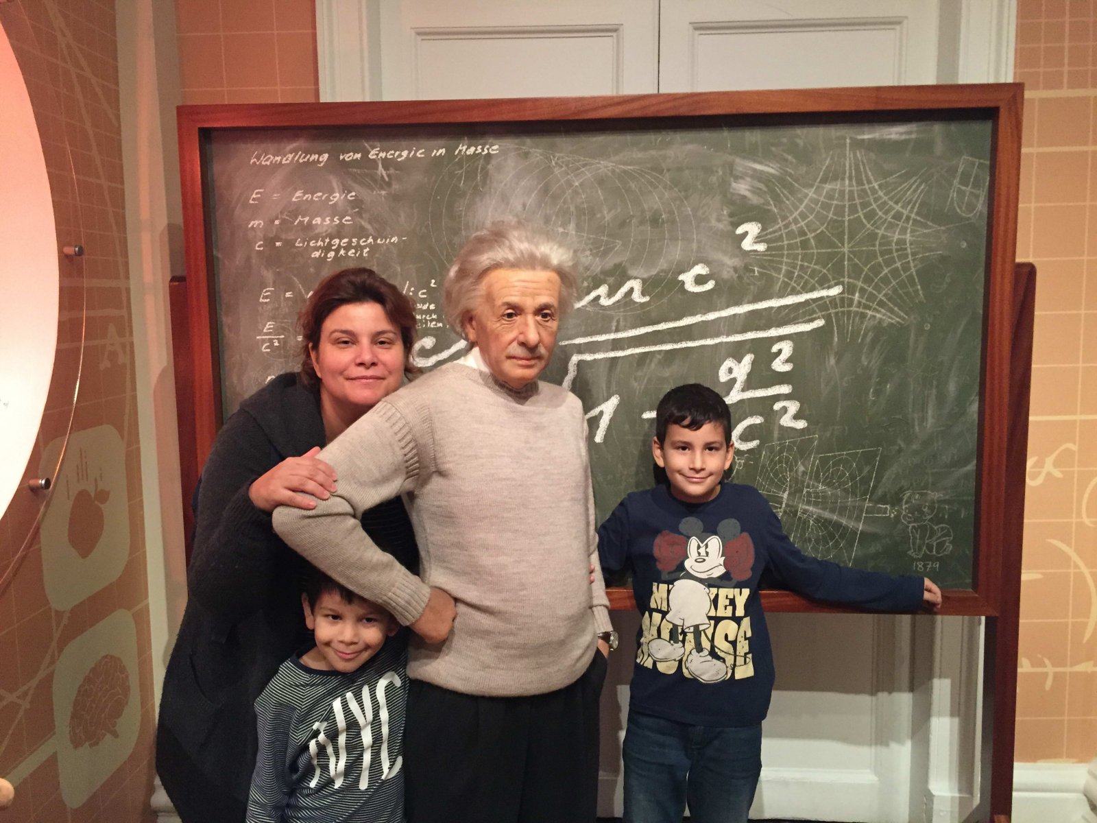 Madam Tussauds London-Albert Einstein