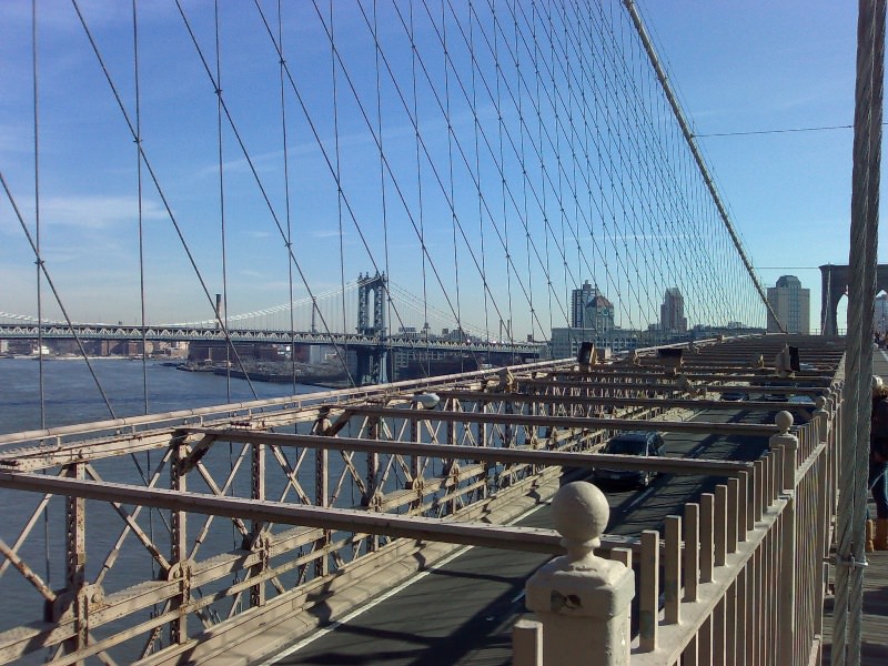 Manhattan - View from Brooklyn bridge