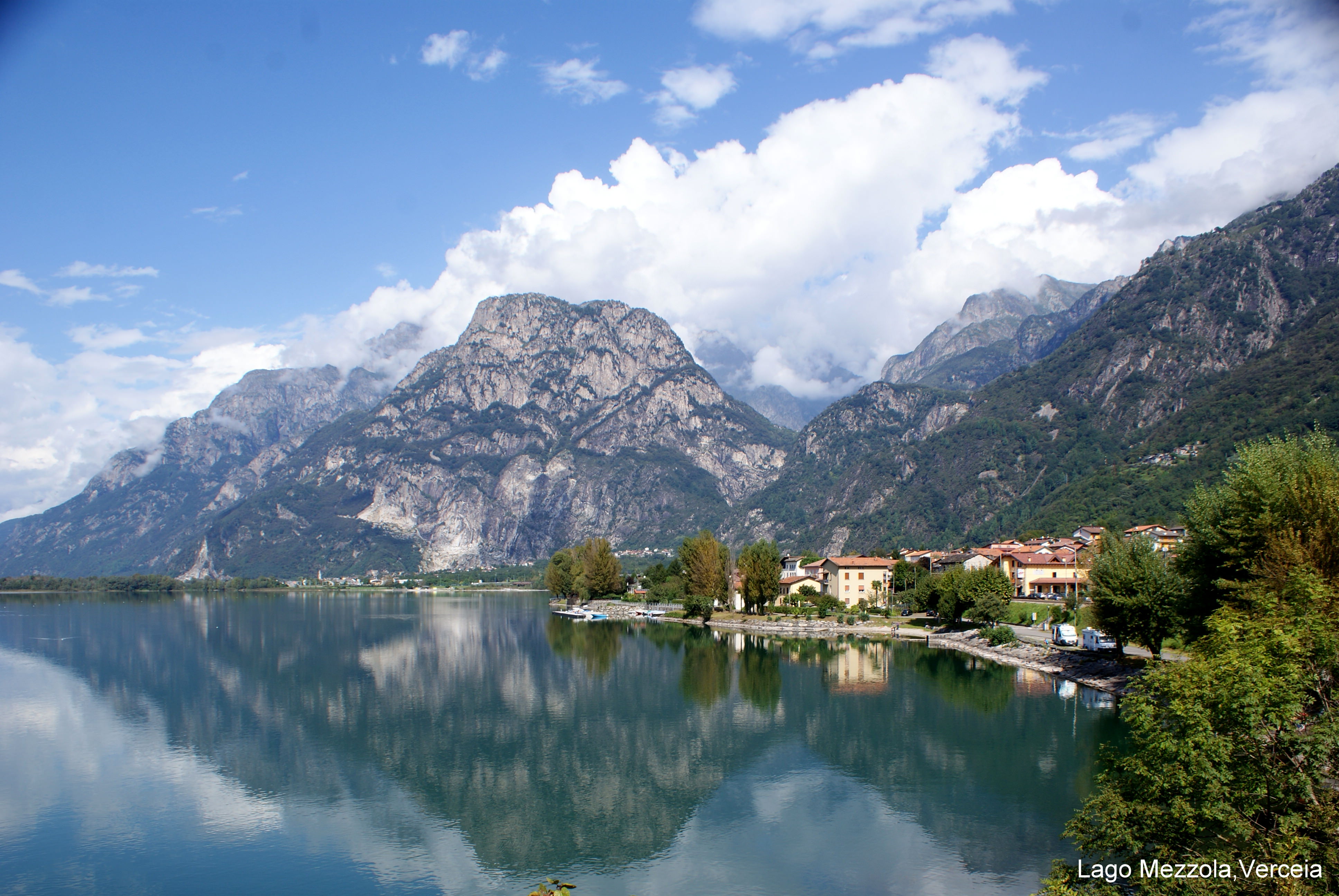 Mezzola lake,Italy