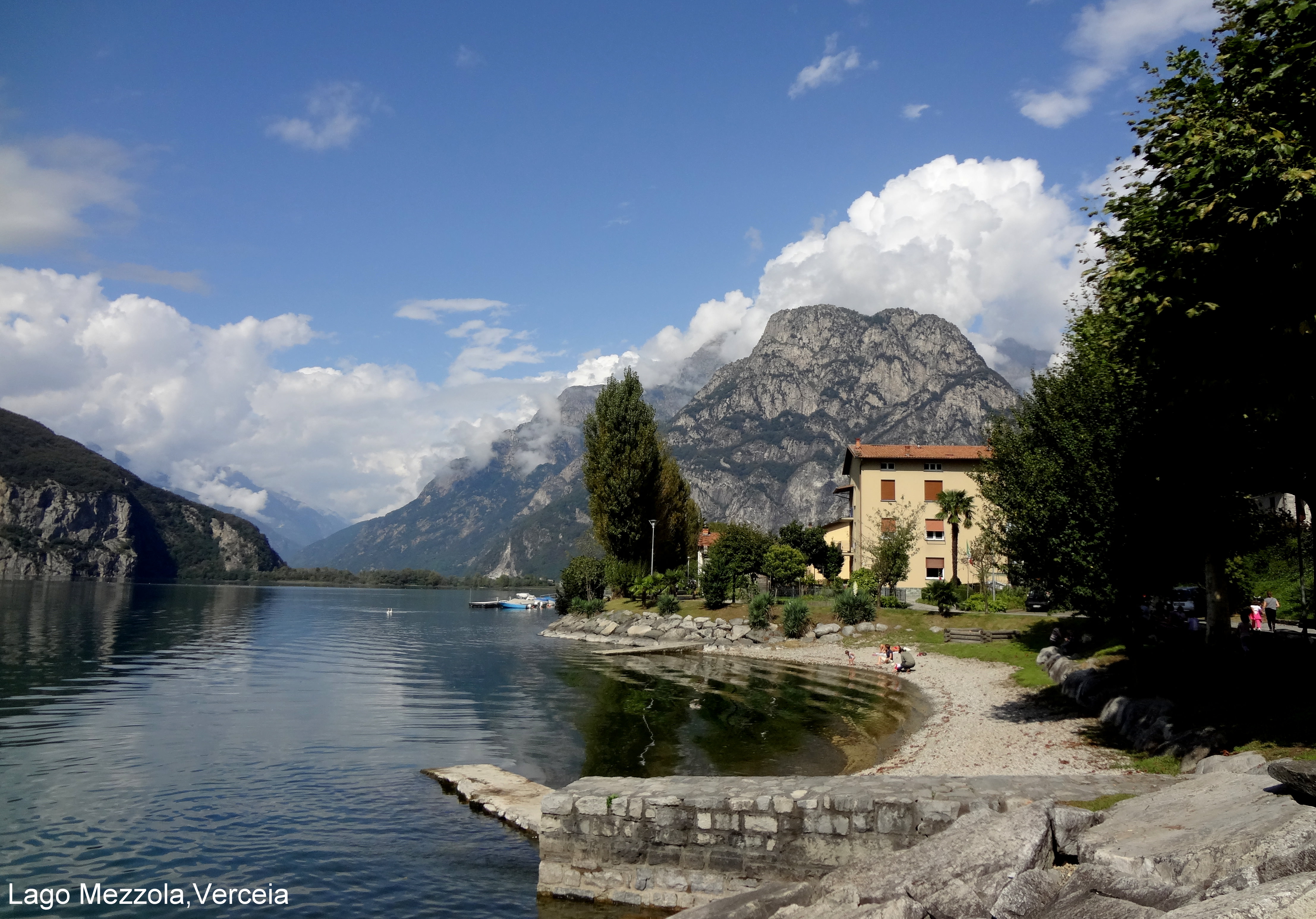 Mezzola lake,Italy