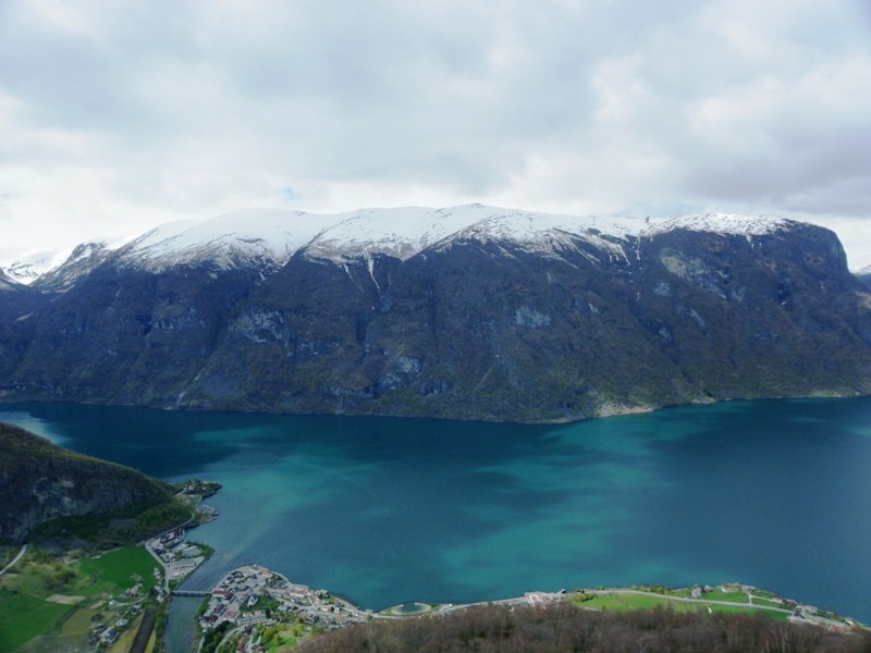 Naeroyfjord από το viewpoint