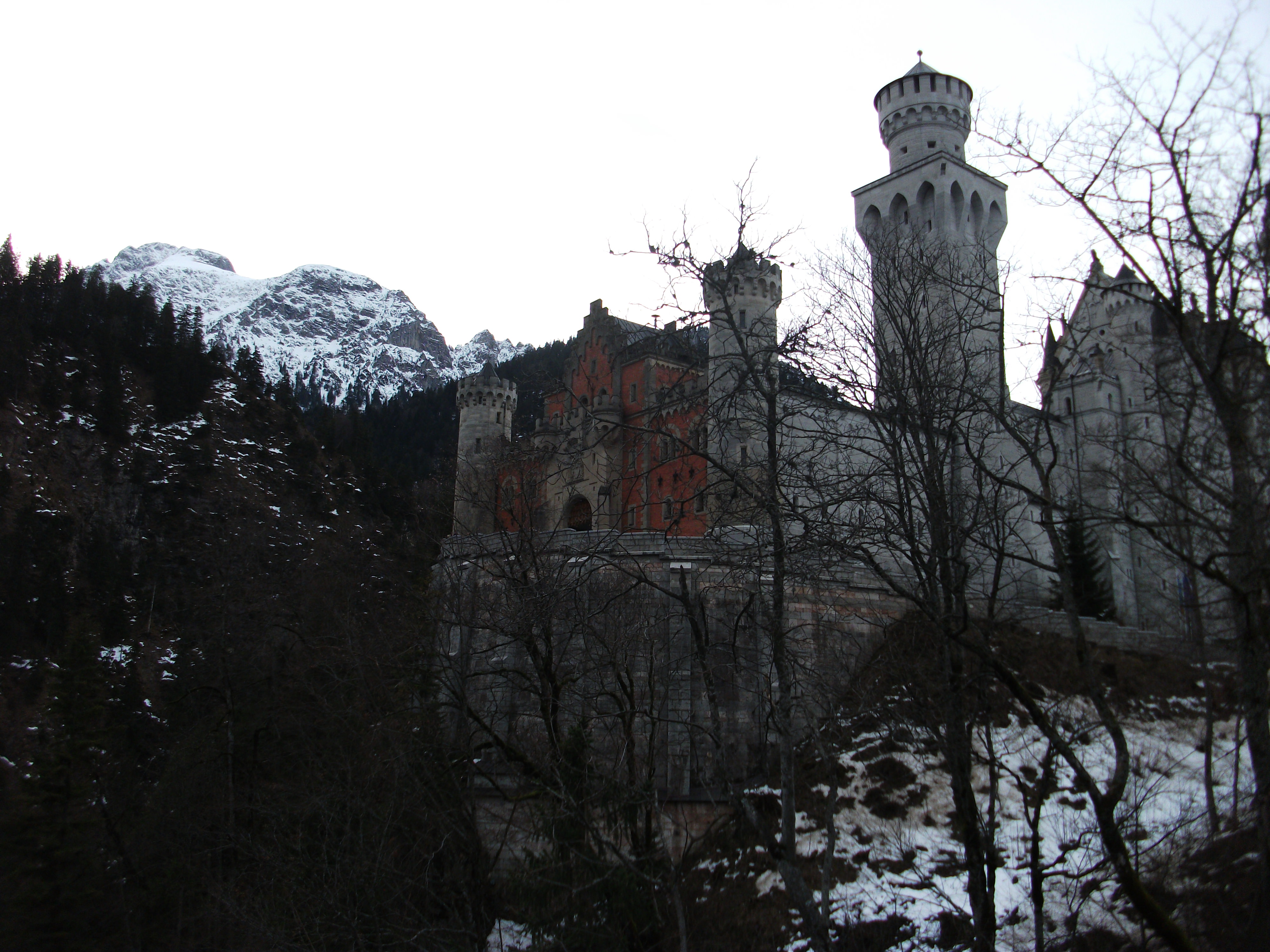 Neuschwanstein Castle, Bavaria, Germany, December 2012