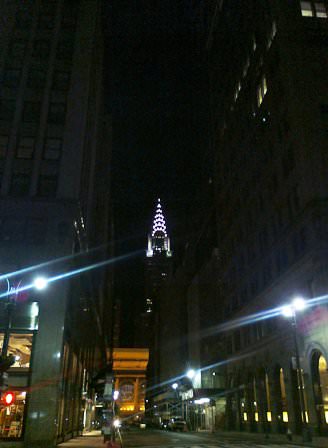 New York City at night