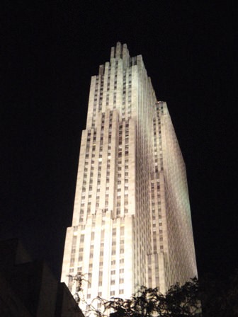 New York City at night