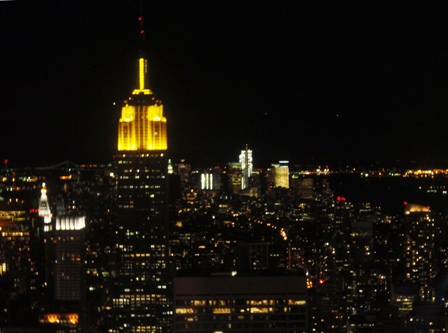 New York City at night