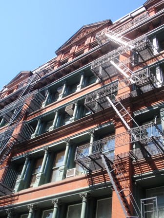New York City, Emergency Stairs