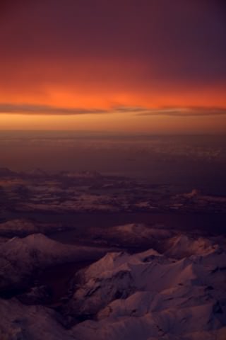 Norwegian Fjords by air