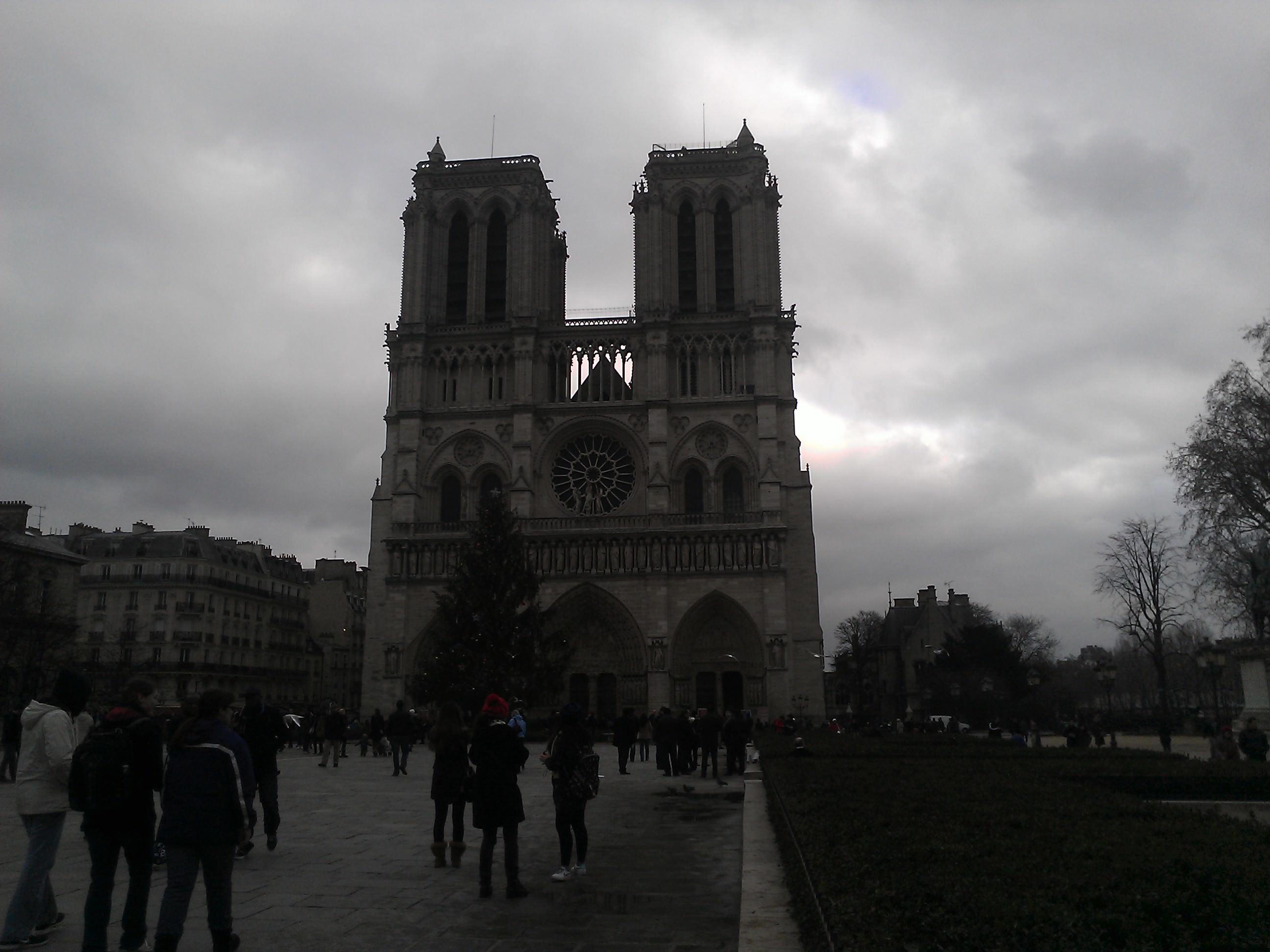 Notre Dame, Paris, France, December 2011
