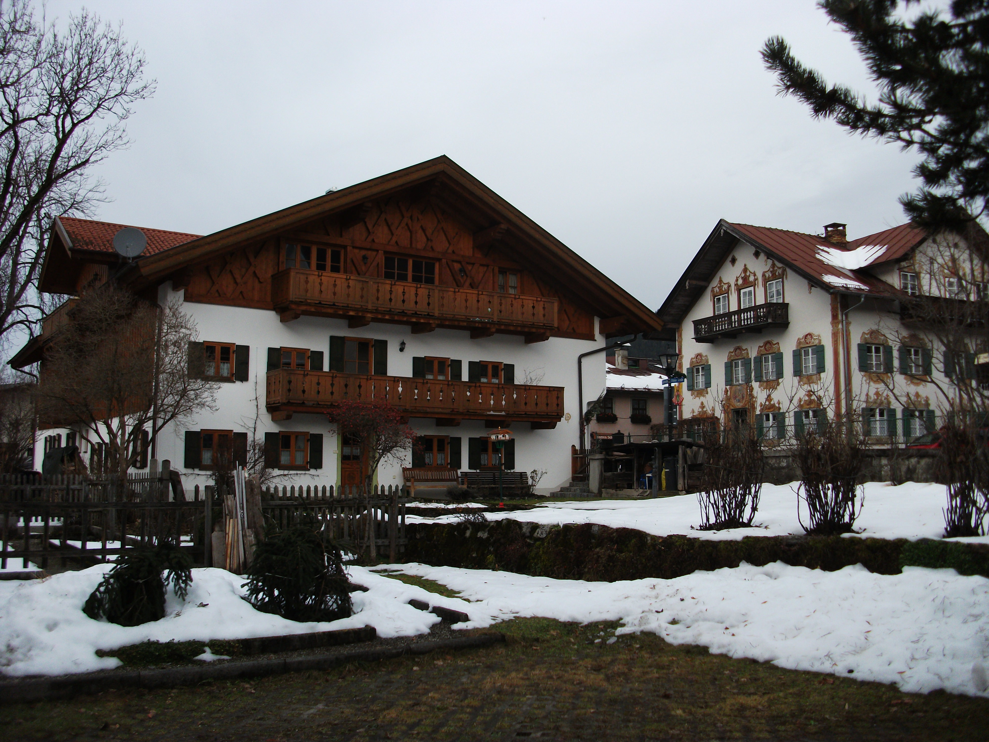 Oberammergau, Bavaria, Germany, December 2012