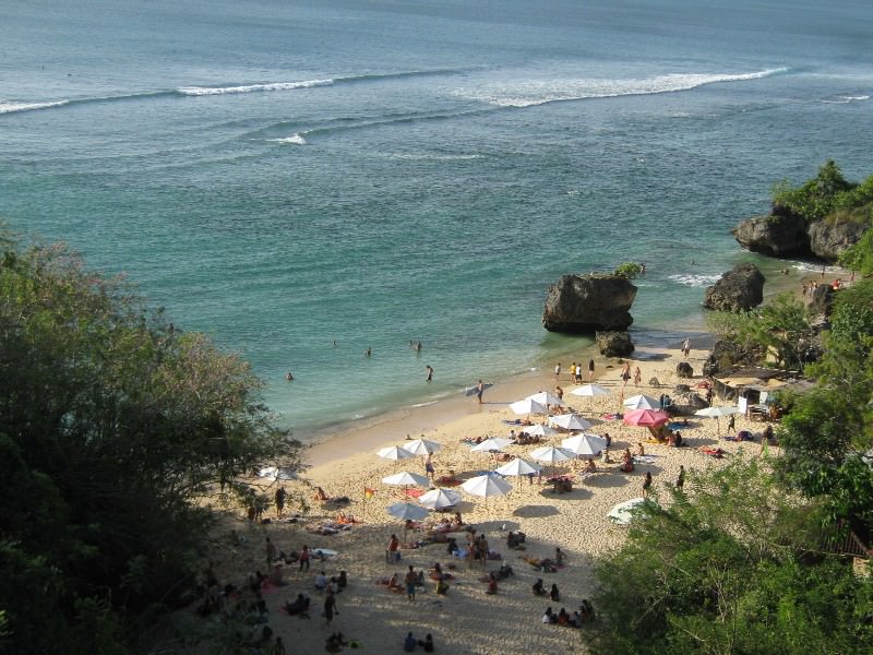 Padang Padang beach