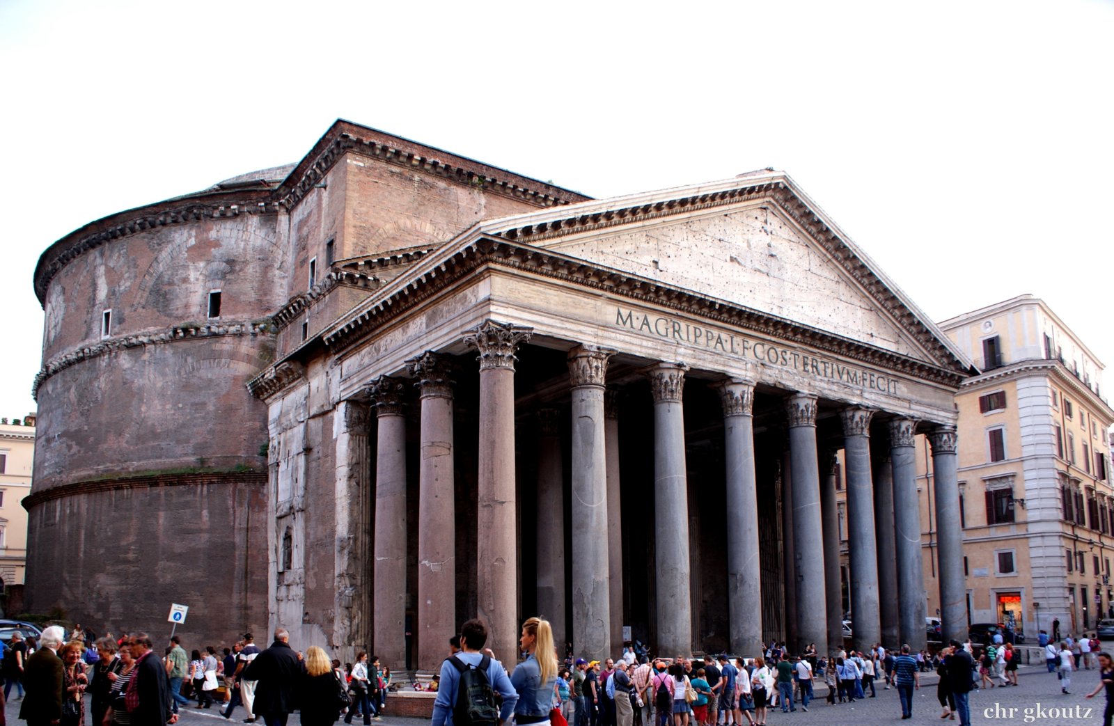 Pantheon's outside