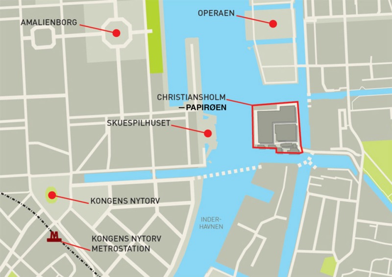 Papirøen map