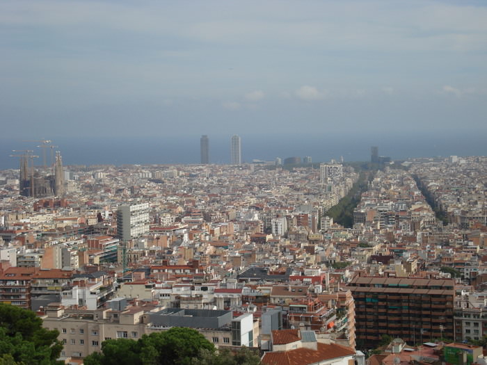 Parc Guell view