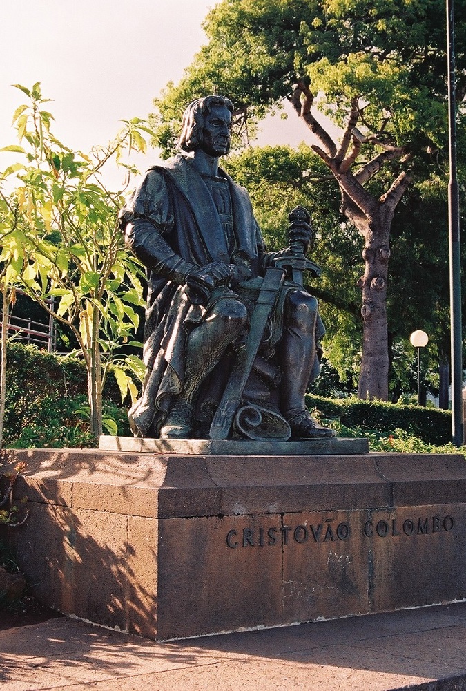 Parque De Santa Catarina - Άγαλμα Κολόμβου