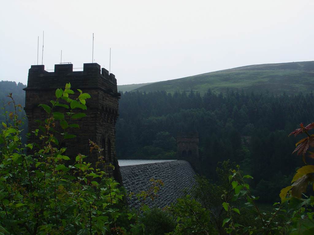 Peak District Derwent reservoir