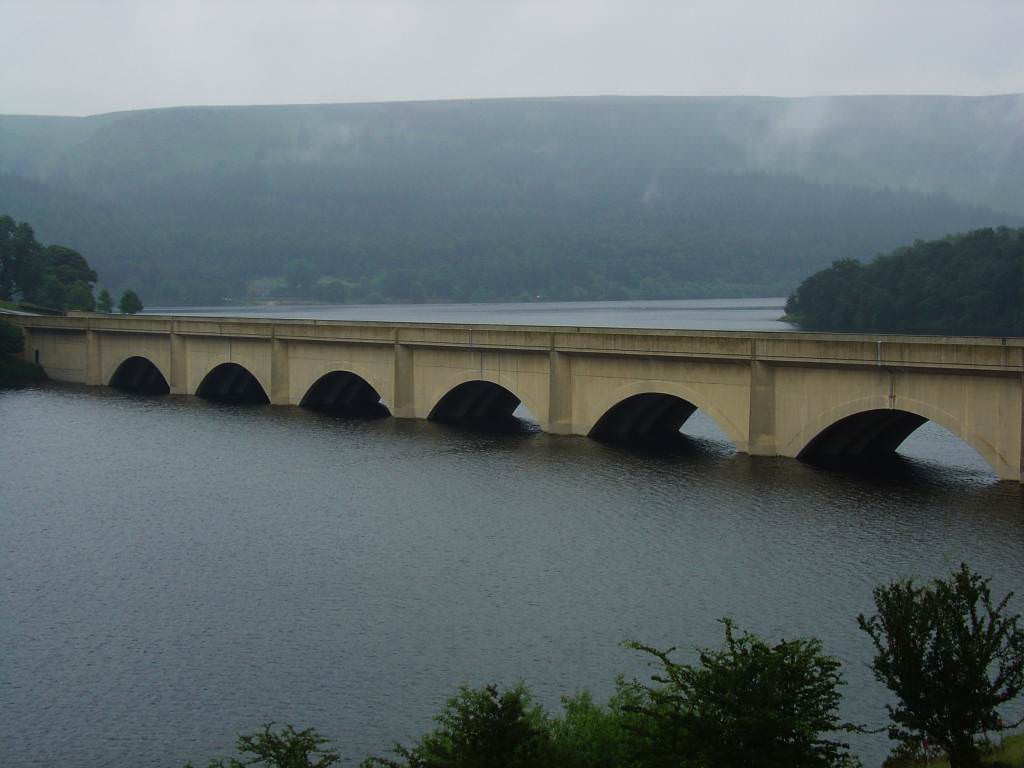 Peak District Ladybower reservoir