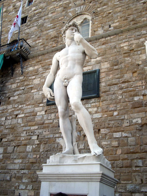 Piazza della Signoria - David