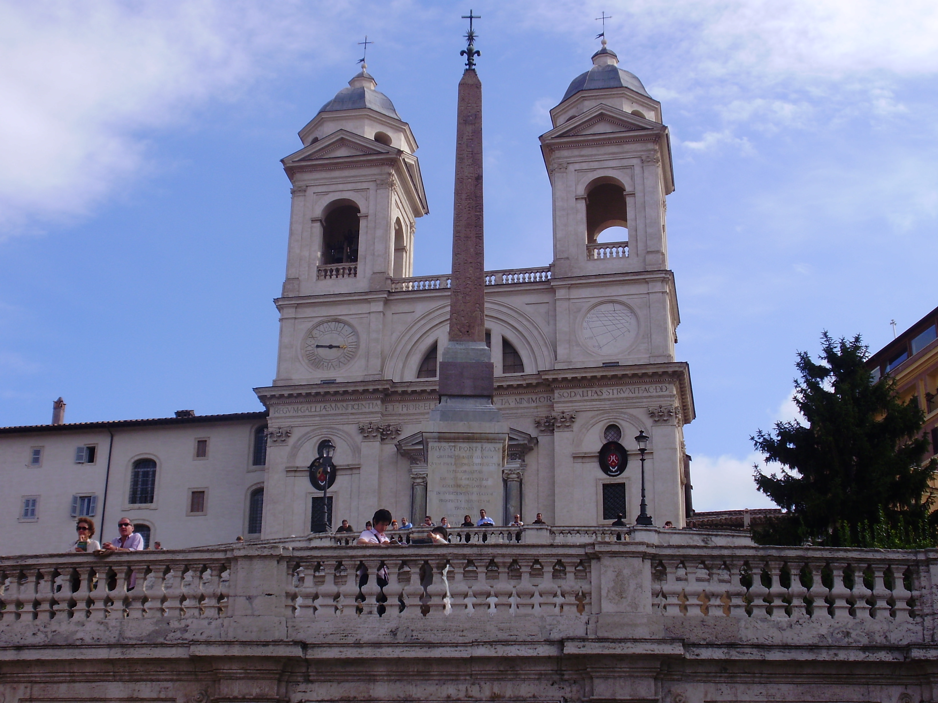 Piazza di Spagna, Trinita' dei Monti