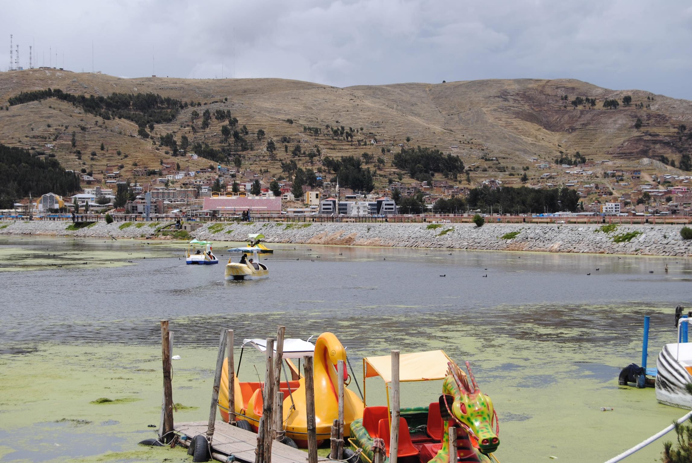 Puno,Peru. Lago Titikaka
