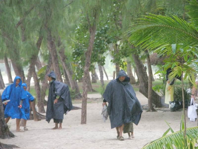 raining at ile aux cerfs