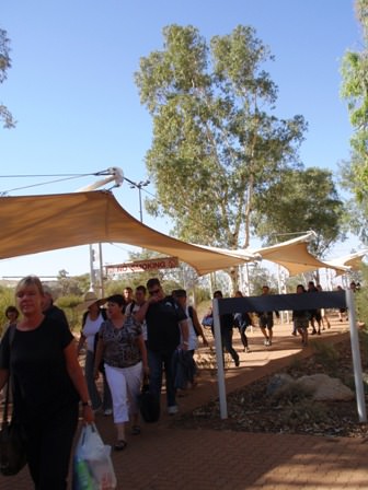 Red Centre. Το αεροδρόμιο στο Alice Springs.