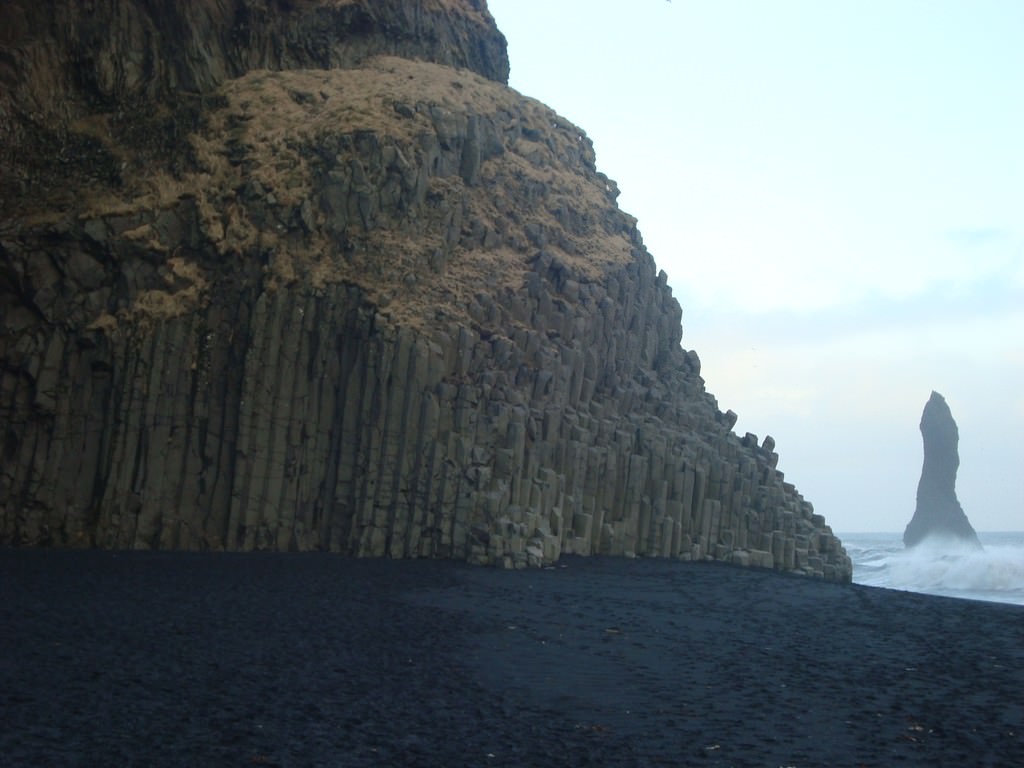 Reynisfjara basalt columns